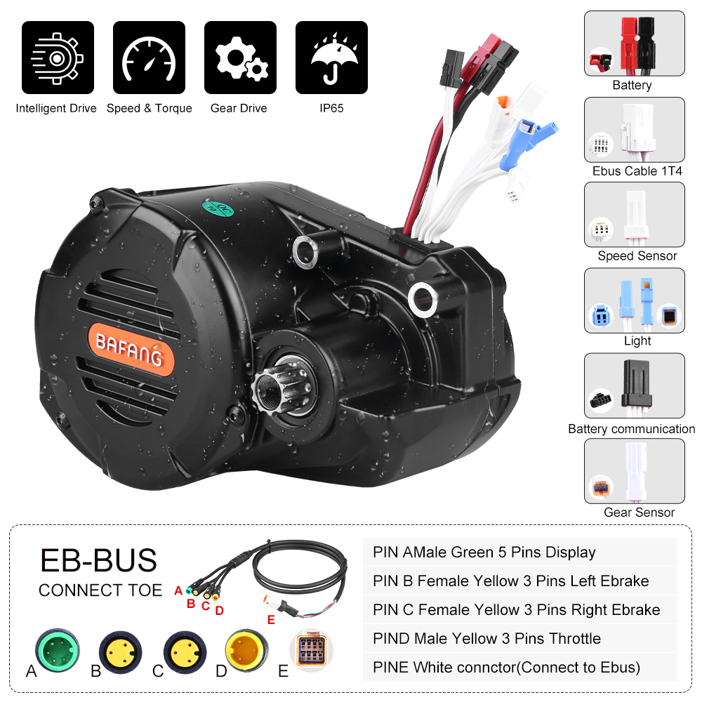 Bafang M620 G510 1000W Mid Dri - Mid Drive Motor Kit 52V 1000W review and price
