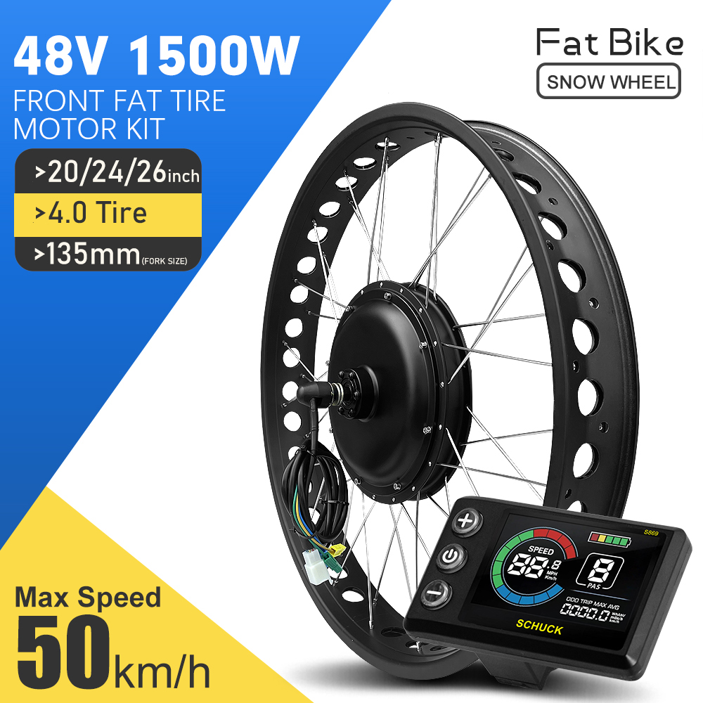 Electric Bicycle Fat Conversio - 72V 5000W Hub Motor Kit review and price