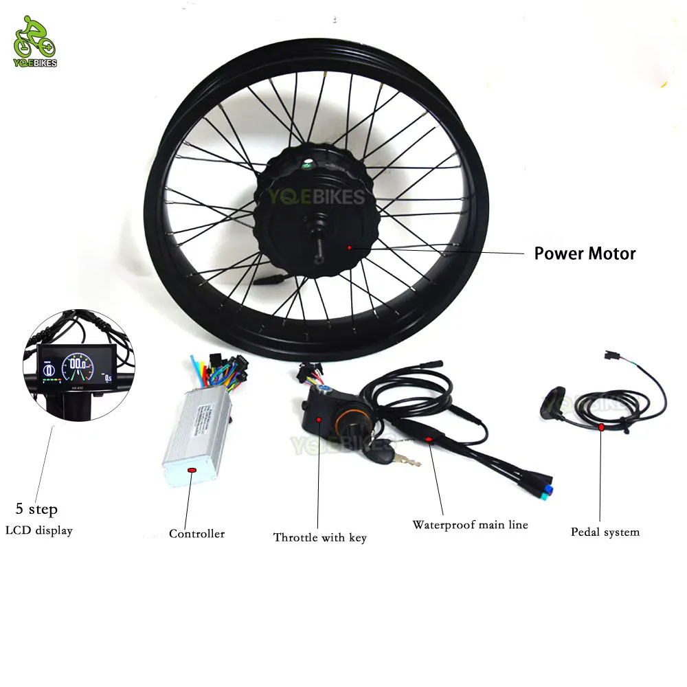 20inch 4.0 ebike Accessories D - Fat Tire Ebike Conversion Kit 2000W review and price